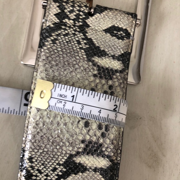 Ann Taylor .... leather snake belt - Picture 9 of 10